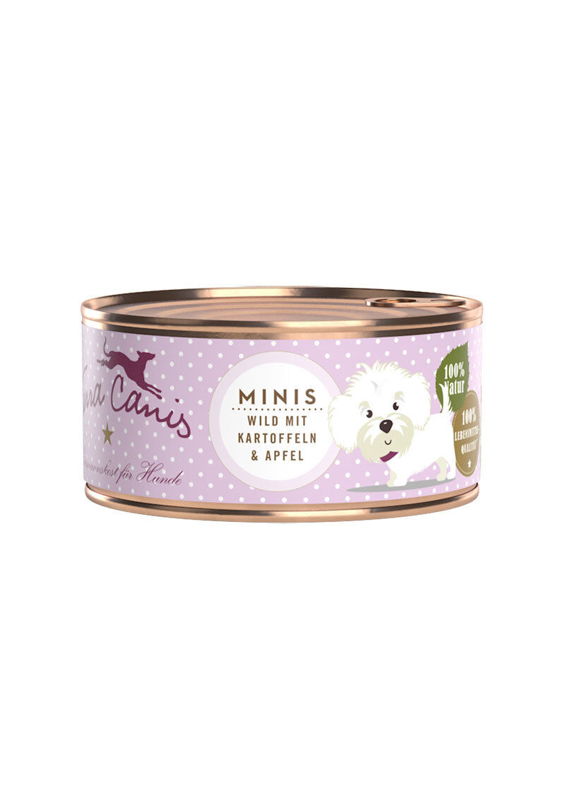 Terra Canis - Aliment Naturel Mini sans C&eacute;r&eacute;ales Gibier pour Petits Chiens - 100g Image num&eacute;ro 1