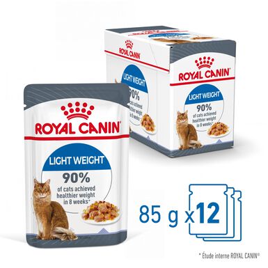 Royal Canin - Sachets Ultra Light en Gelée pour Chat - 12x85g