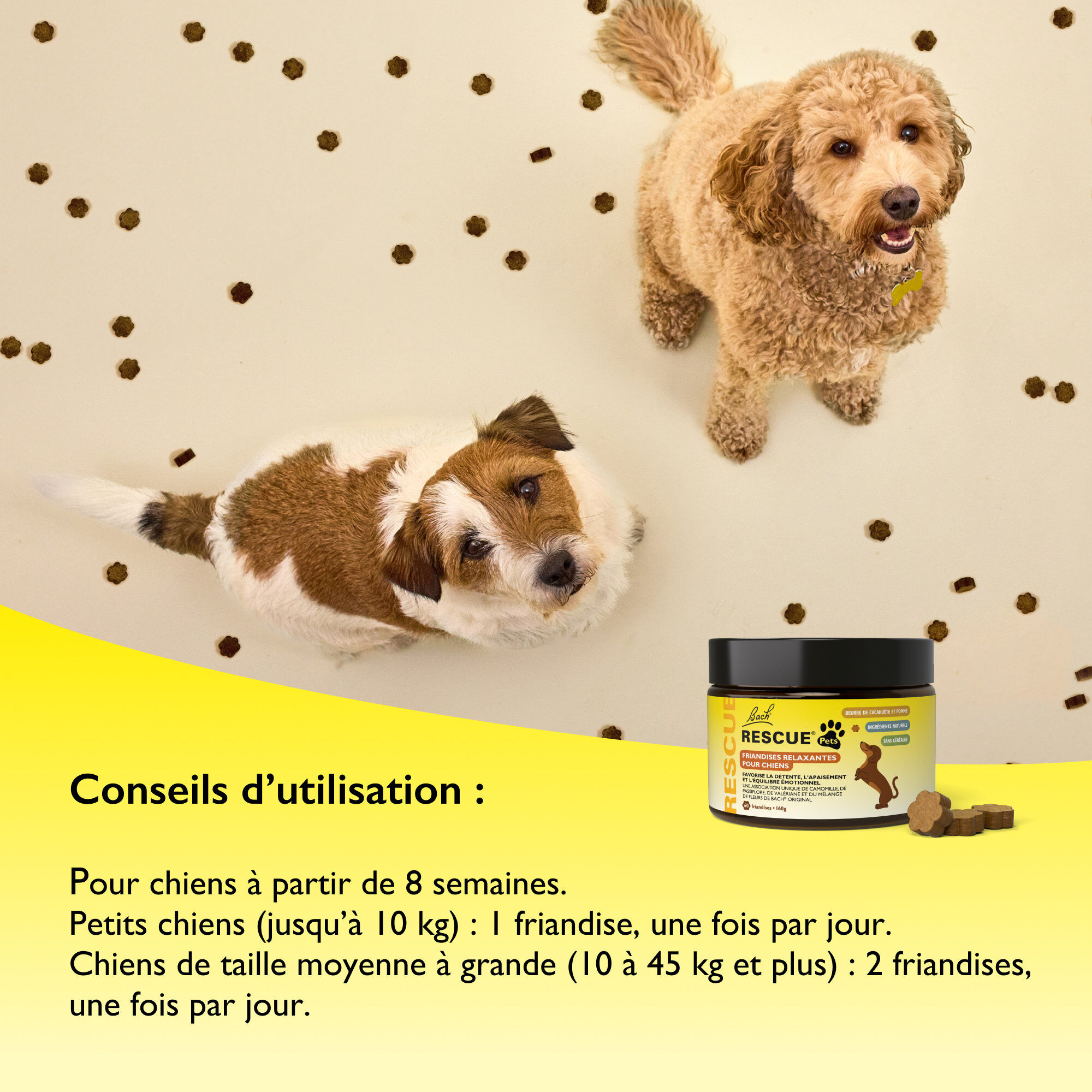 Rescue Pets - Friandises Relaxantes pour chiens - 160g Image num&eacute;ro 3