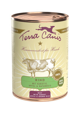 Terra Canis - Aliment Naturel Classic au Bœuf pour Chiens - 400g