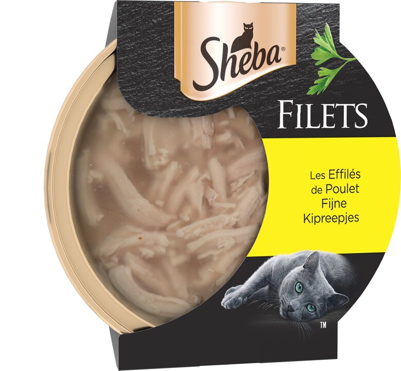 Sheba - Repas les Effilés de Poulet pour Chat - 60g Image numéro 1 Sheba - Repas les Effilés de Poulet pour Chat - 60g Image numéro 1
