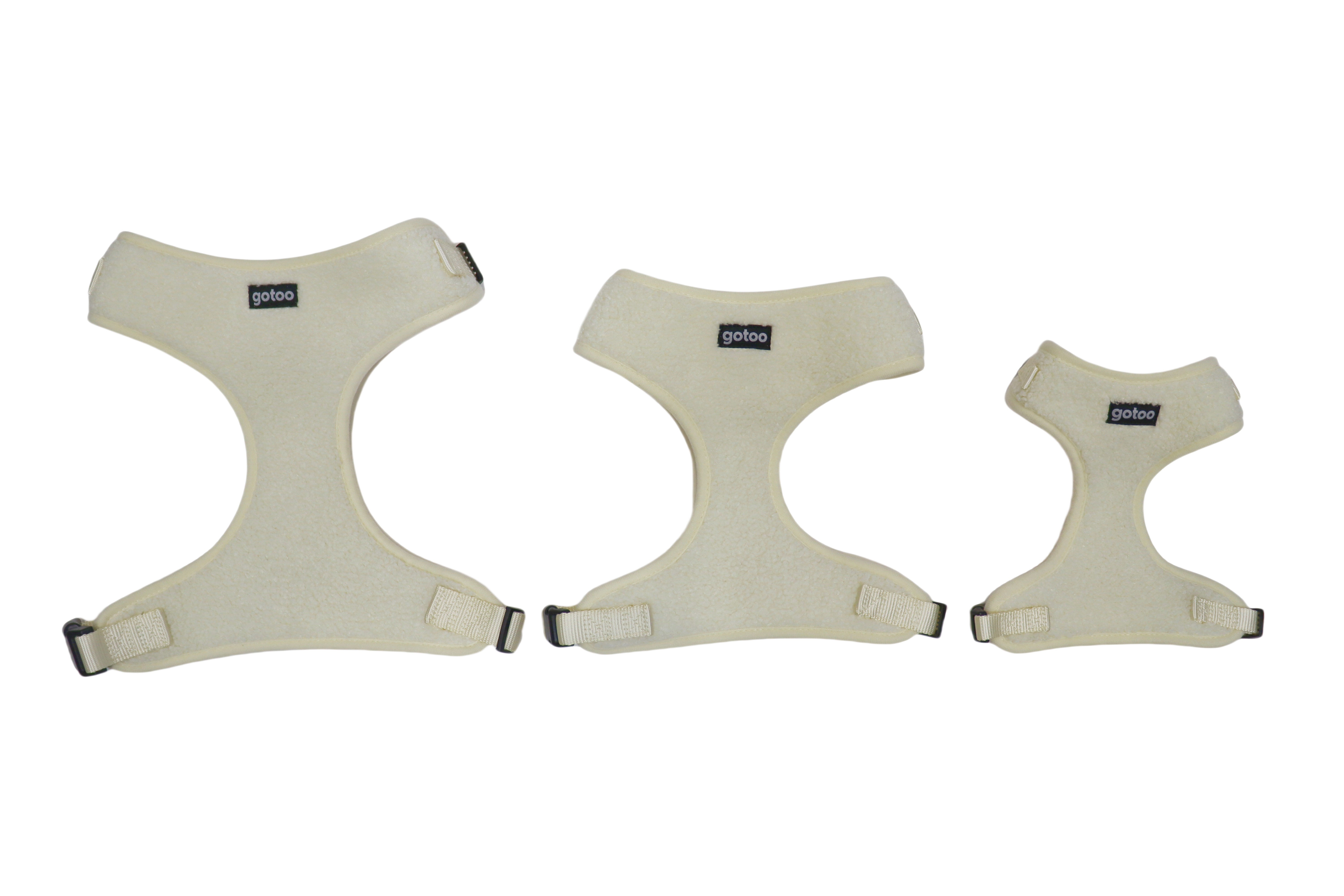 Gotoo - Harnais Ourson Beige pour Chien - S Image num&eacute;ro 4