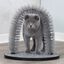 Trixie - Arc de Massage et de Soins du Pelage Gris pour Chat - 36×33cm Indicateur image numéro 3