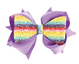 Croci - Nœud Papillon à Clip Rainbow pour Chiens - 11x8cm