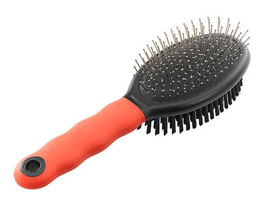 Ferplast - Brosse Gro 5926 Double Nylon et Metal pour Chien et Chat