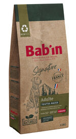 Bab'in - Croquettes Canard pour Chien Medium