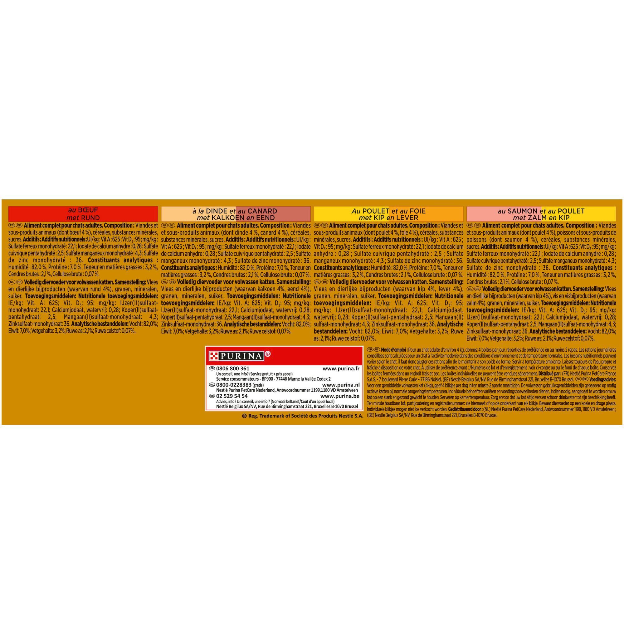 Gourmet - Bo&icirc;te Gold Les Noisettes pour Chat - 12x85g Image num&eacute;ro 6