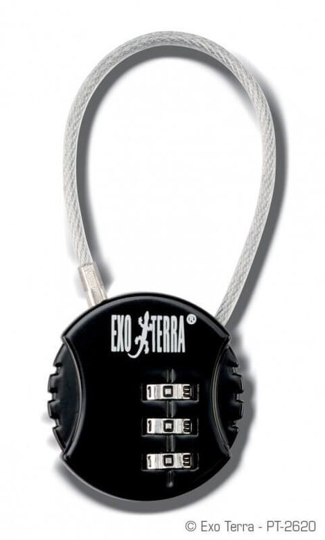 Exo Terra - Cadenas Combinaison à 3 Chiffres pour Terrarium Image numéro 1 Exo Terra - Cadenas Combinaison à 3 Chiffres pour Terrarium Image numéro 1