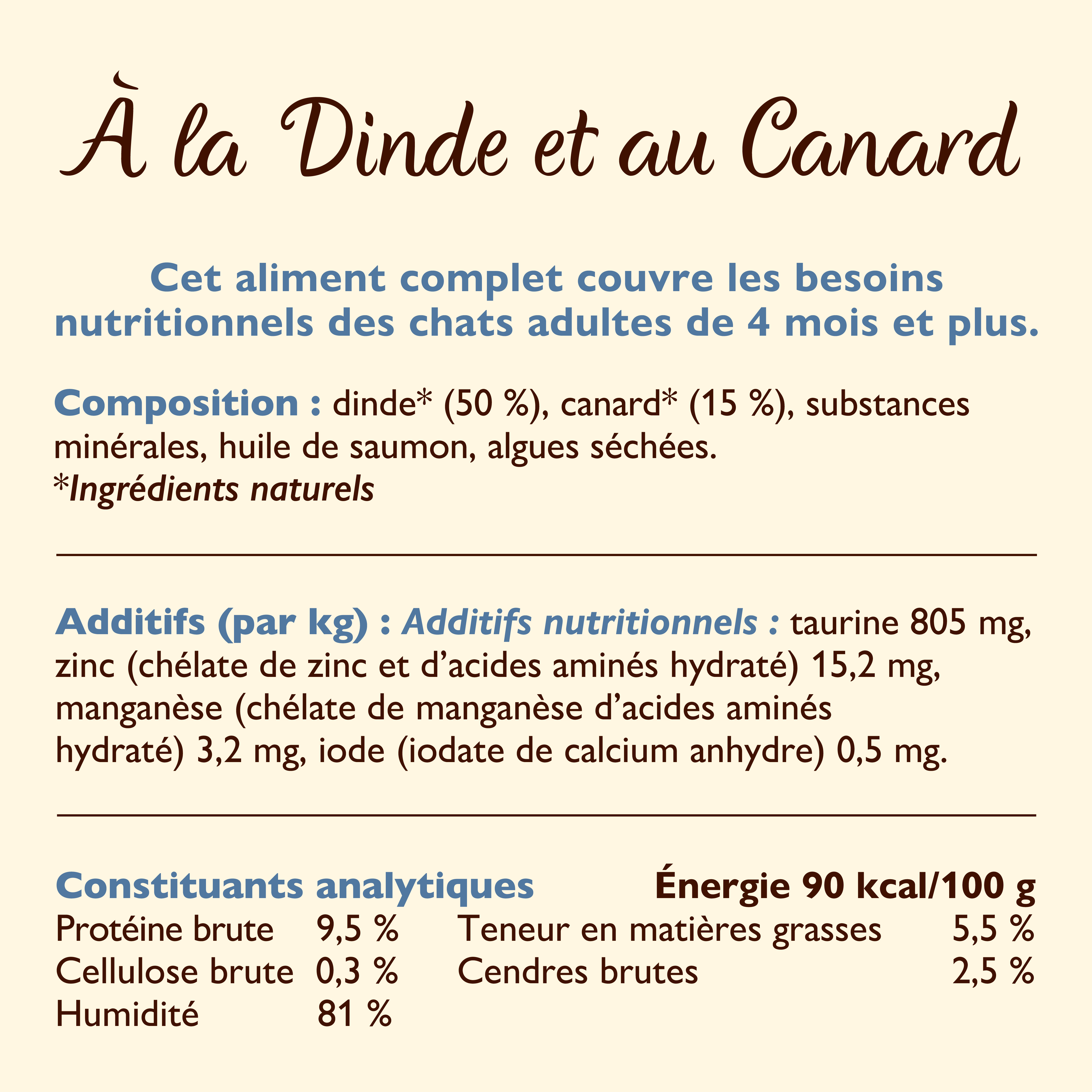 Lily's Kitchen - Terrine Recette sans C&eacute;r&eacute;ales Dinde avec Canard pour Chats Adultes - 85g Image num&eacute;ro 6