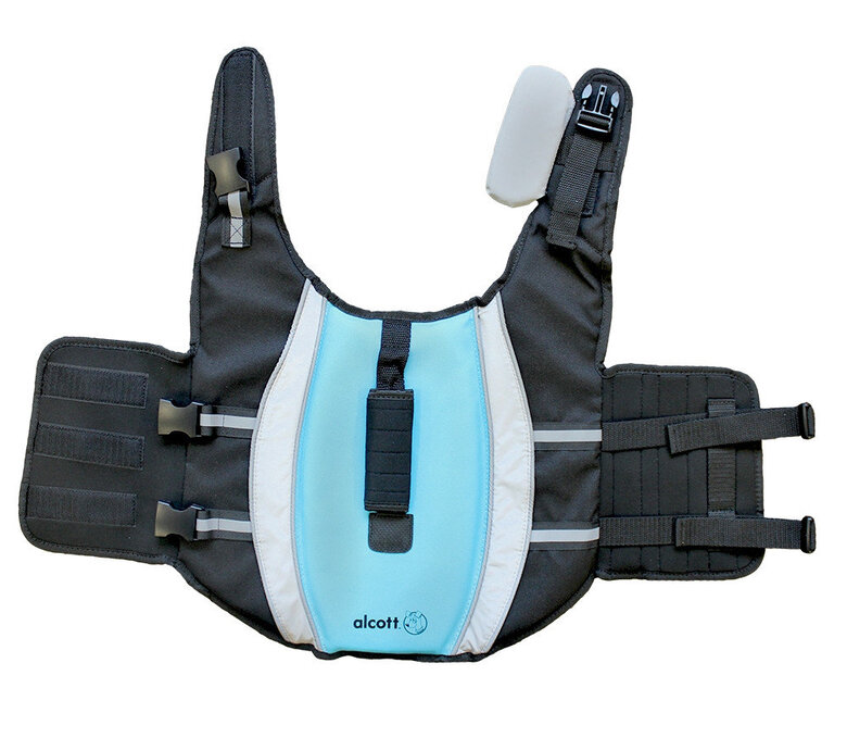 Alcott - Gilet de Sauvetage Life Jacket Blue pour Chien - M Image numéro 2 Alcott - Gilet de Sauvetage Life Jacket Blue pour Chien - M Image numéro 2