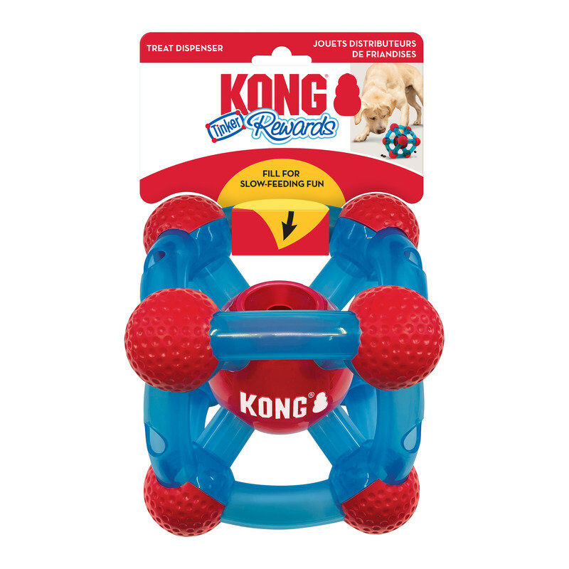 KONG - Jouet Distributeur Friandises Rewards Tinker pour Chiens - M/L Image num&eacute;ro 1