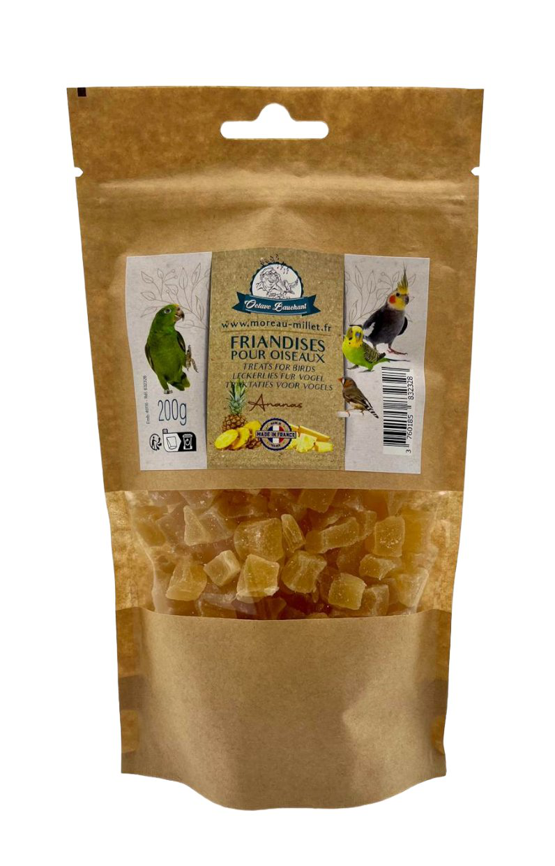 Octave Bauchant - Friandises &agrave; l'Ananas pour Oiseaux - 200g Image num&eacute;ro 1