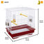 Ferplast - Cage Giusy pour Oiseaux Exotiques - Rouge Indicateur image numéro 3