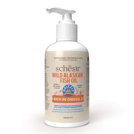 Schesir - Huile Au Saumon Sauvage Pour Chiens et Chats - 1000ml