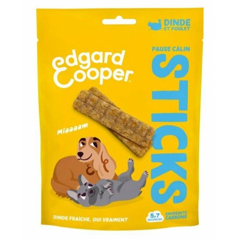 Edgard & Cooper - Sticks Adulte Dinde & Poulet - 75g Image numéro 1 Edgard & Cooper - Sticks Adulte Dinde & Poulet - 75g Image numéro 1