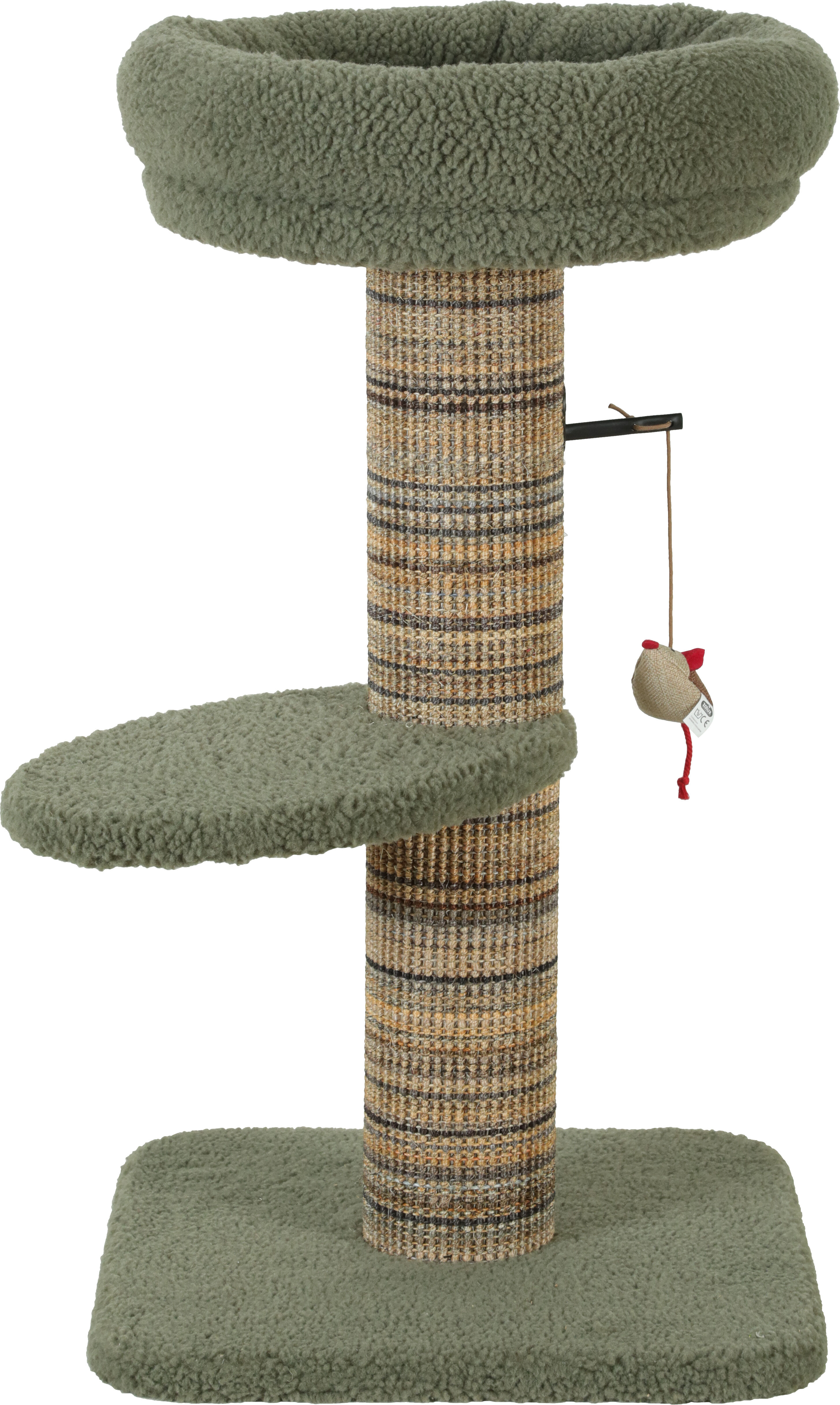 Zolux - Arbre &agrave; Chat Boreal Vert pour Chats - &Oslash;11x70 cm Image num&eacute;ro 1