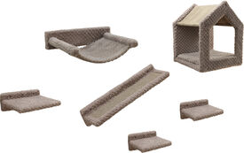 Kerbl - Mur d&rsquo;escalade Monte Baldo pour Chats - 60cm