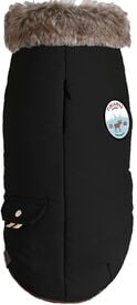 Bobby - Manteau Finlande Noir L pour Chiens - 42cm
