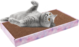 Leeby - Griffoir Everyday Flattie Scratcher pour Chats - 47,5x24,5cm