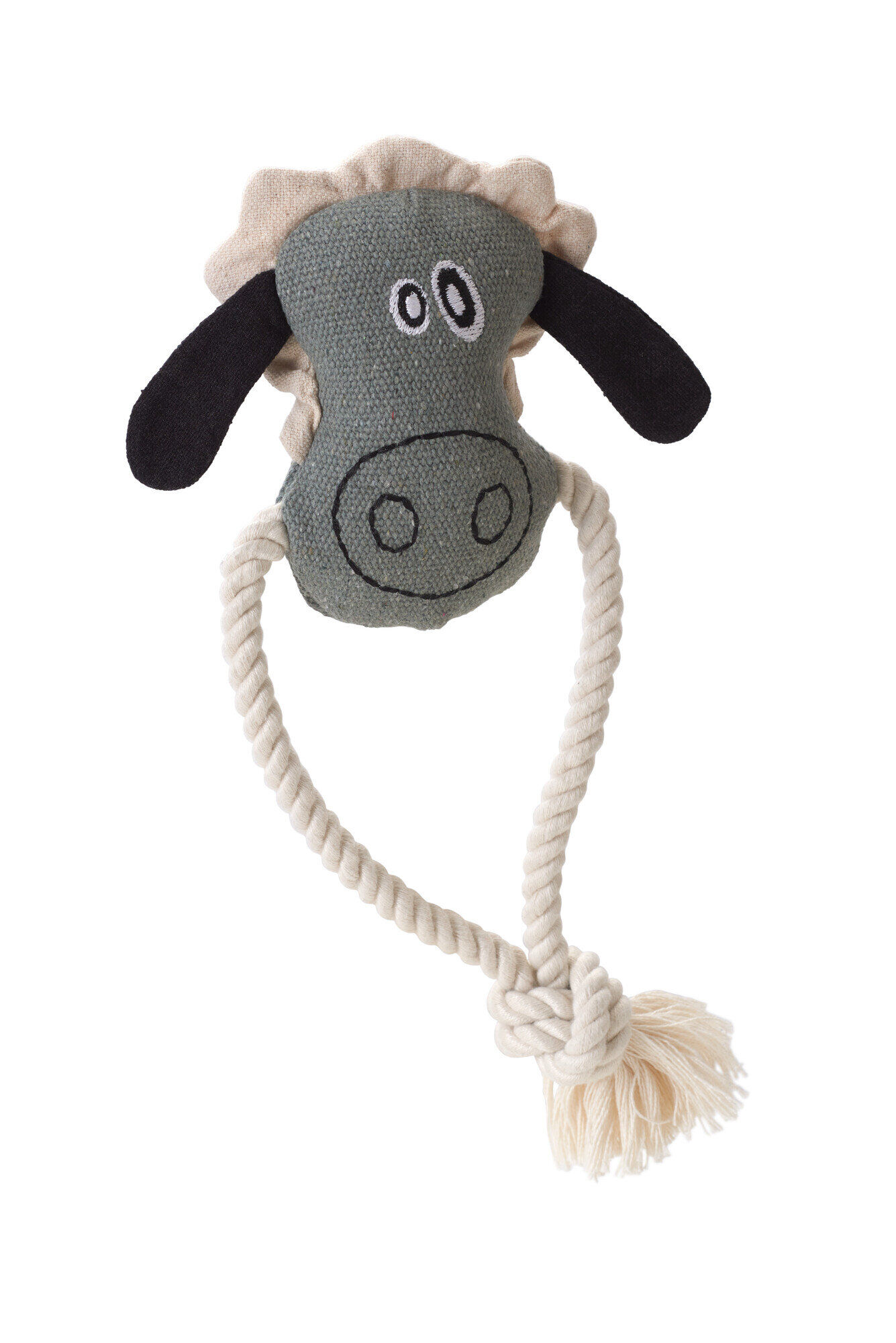 Hunter - Jouet Mouton Nebraska + Corde pour Chiens - 32cm Image num&eacute;ro 1