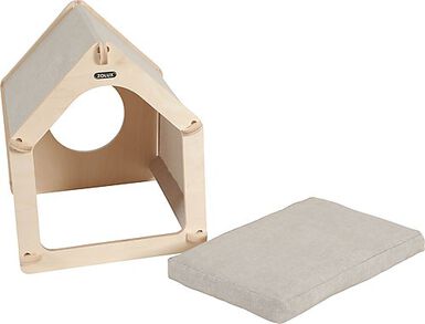 Zolux - Maisonnette Cat Lodge 2 pour Chat - 41,5x31x37cm