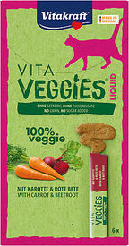 Vitakraft - Friandises Veggies Liquid chat carotte - 6x15g