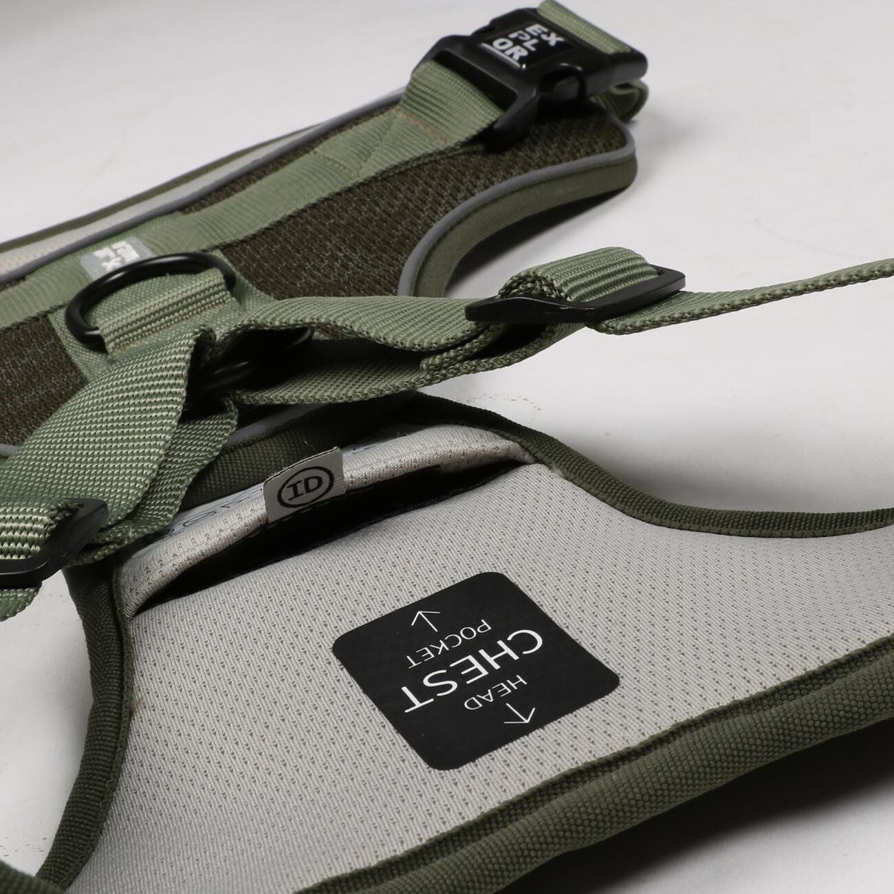 Duvoplus - Harnais Classic Ultimate Fit No-Pull XS Vert pour Chiens - 20-40cm/37-45cm Image num&eacute;ro 5