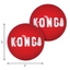 KONG - Jouet Pack 2 Balles Signature pour Chiens - S Indicateur image numéro 3