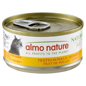 Almo Nature - Boîte Natural au Filet de Poulet pour Chat - 70g