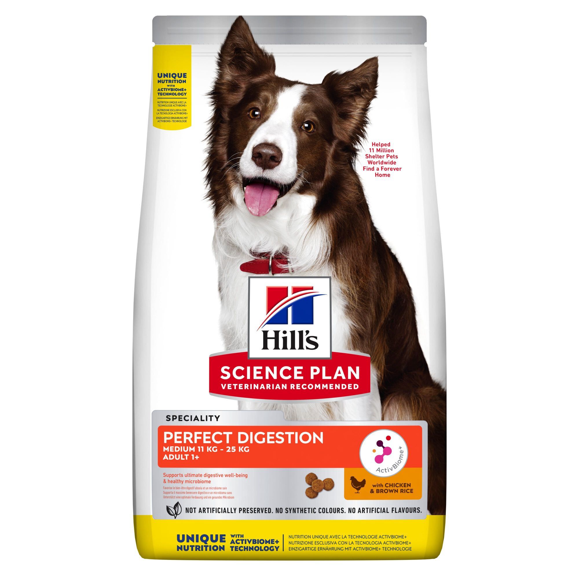 Hill's Science Plan - Perfect Digestion Medium Croquettes Pour Chien  - 12kg Image num&eacute;ro 1