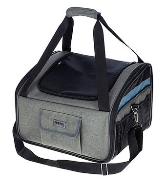 Kerbl - Sac Voiture Vacation gris/bleu - 44 x 35 x 30 cm