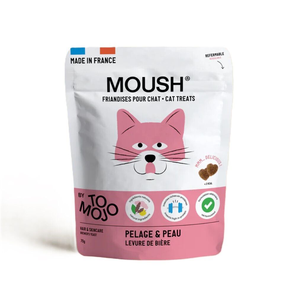 Tomojo - Friandises Moush chat pelage et peau Tomojo - 70g Image num&eacute;ro 2