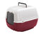 Ferplast - Maison de Toilettes Prima pour Chats - Bordeaux Indicateur image numéro 1