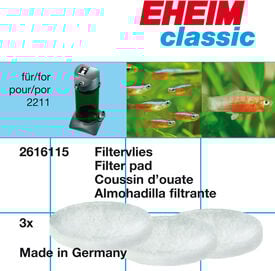 Eheim - Ouates pour Filtres d'Aquarium 2211 - x3