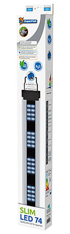 Superfish - Eclairage SLIM LED pour Aquarium - 74cm/46W image number null