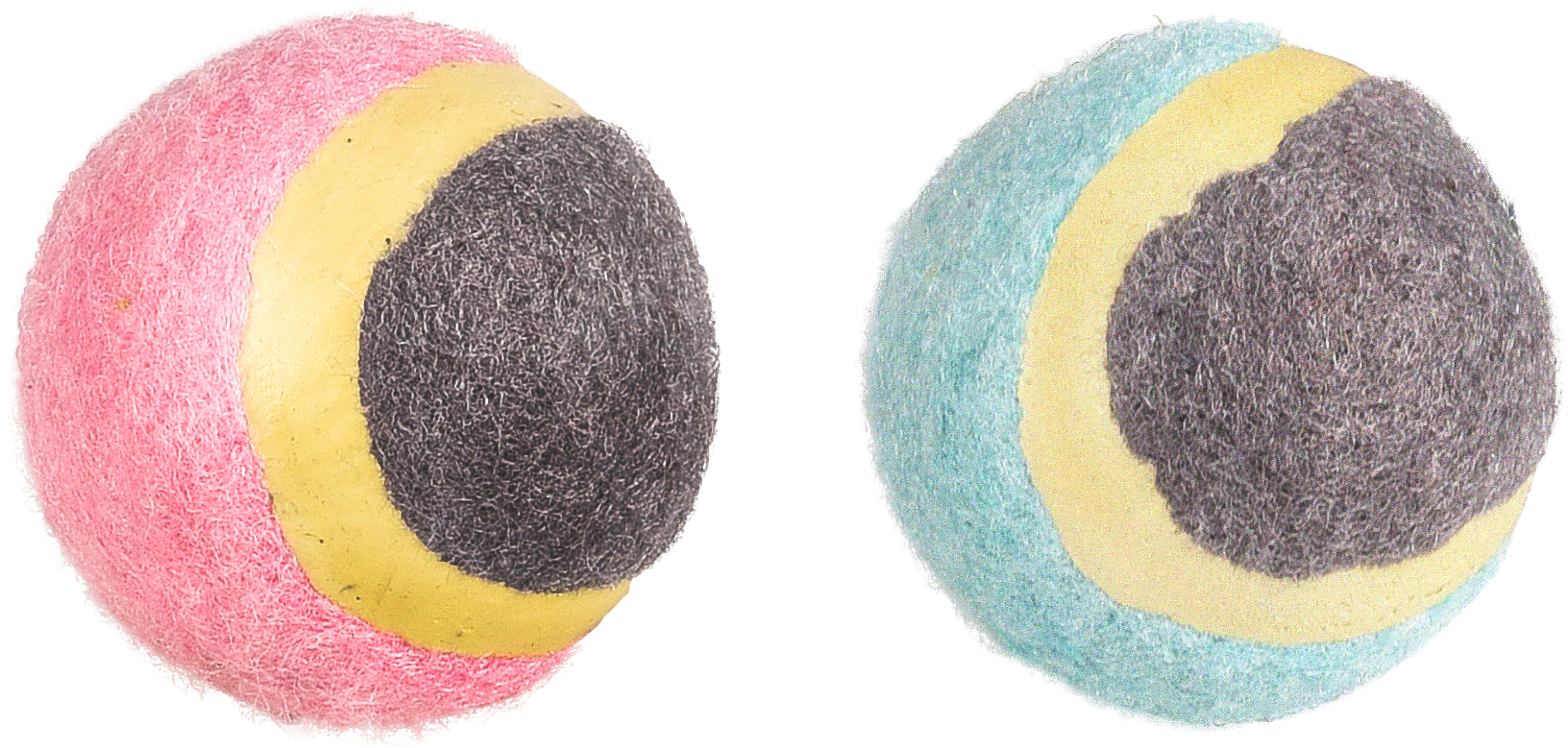 Flamingo - Jouet Balle De Tennis Small Dog pour Chiens - 4,5cm Image num&eacute;ro 1