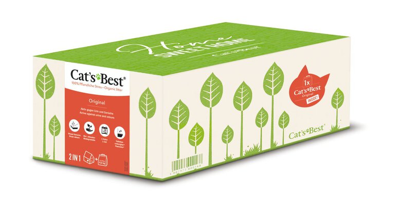 Cat's Best - Maison Chat + Litère Cat's Best Original - 10L Image numéro 3 Cat's Best - Maison Chat + Litère Cat's Best Original - 10L Image numéro 3