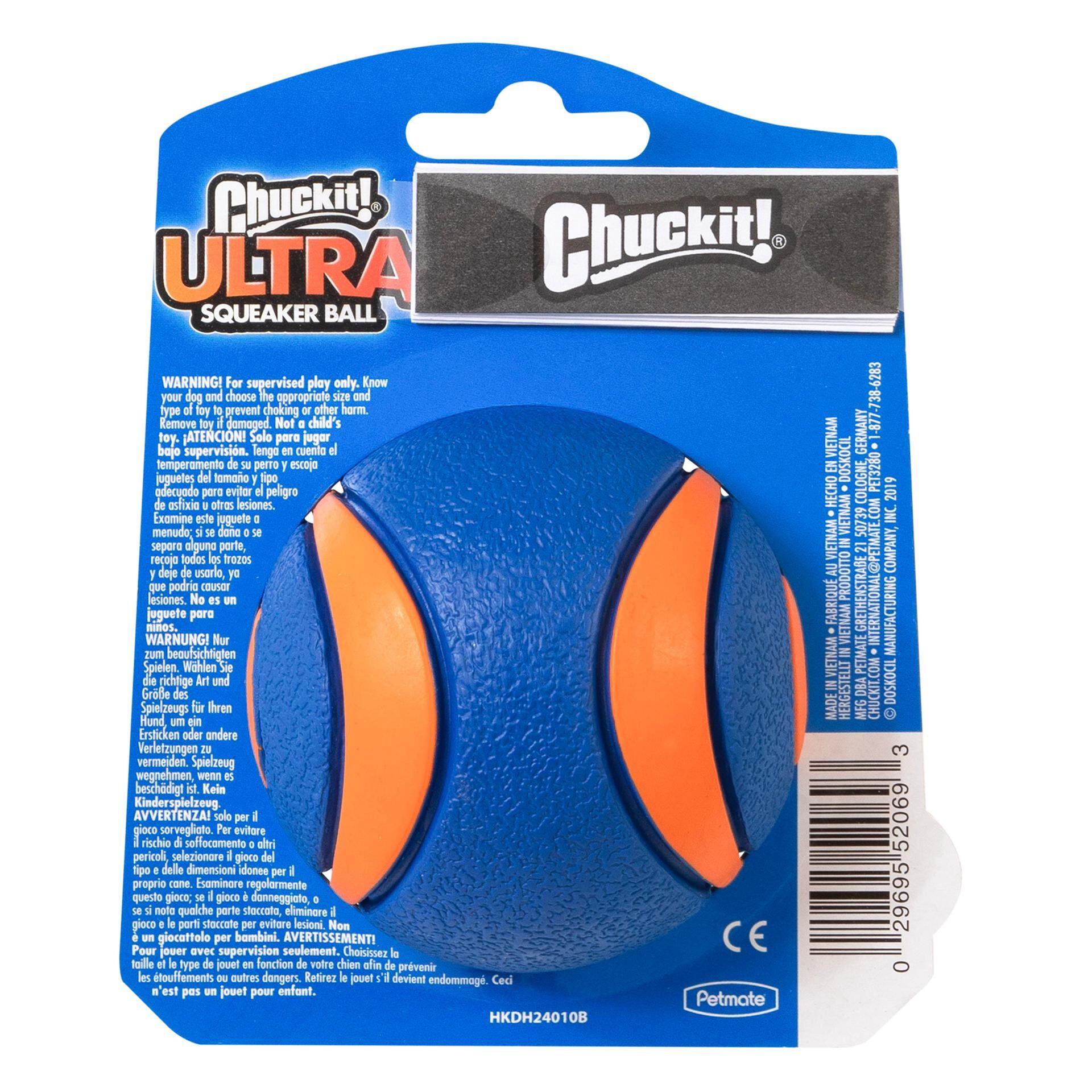 ChuckIt! - Balle Ultra Squeaker Ball Pour Chiens - L Image num&eacute;ro 4