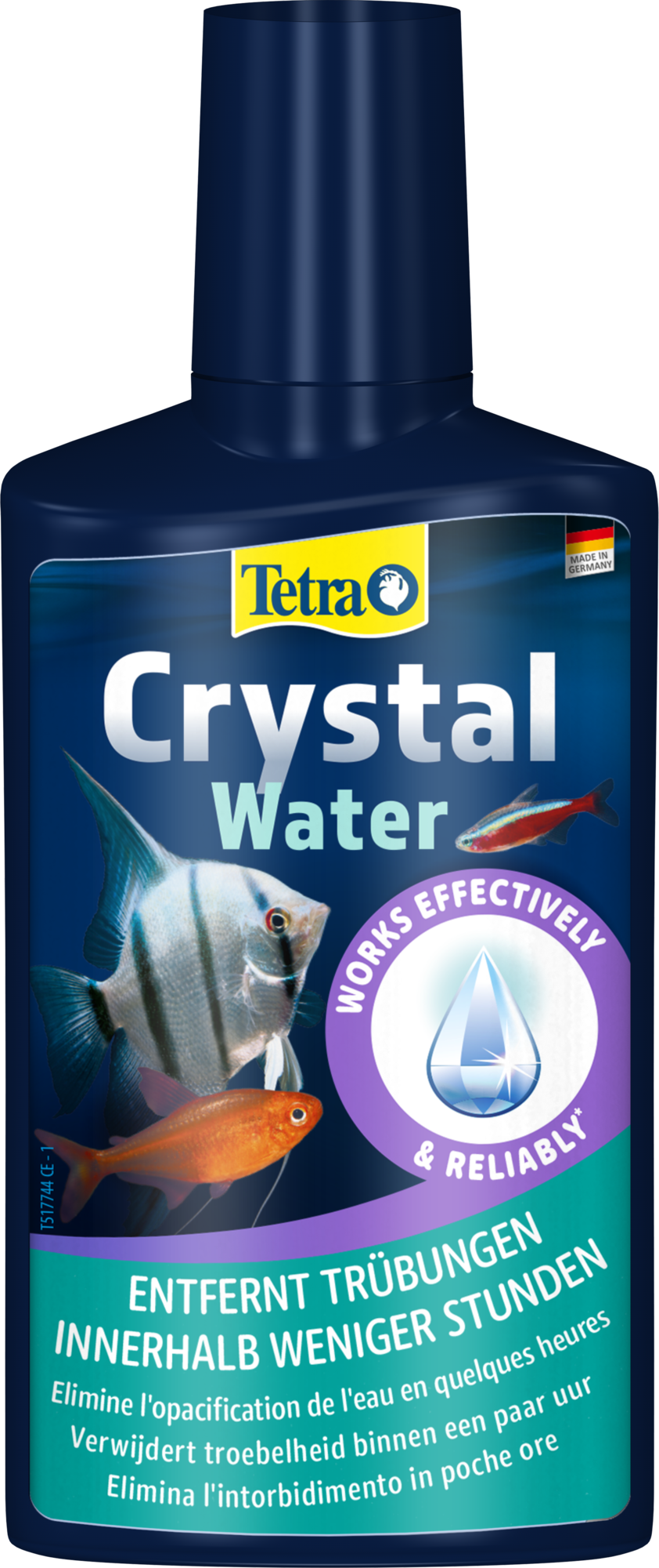 Tetra - &Eacute;claircisseur d'Eau CrystalWater pour Aquarium d'Eau Douce - 250ml Image num&eacute;ro 2