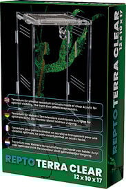 Repto - Terrarium AcryliqueTerra Clear - 11,5x10x16,5cm