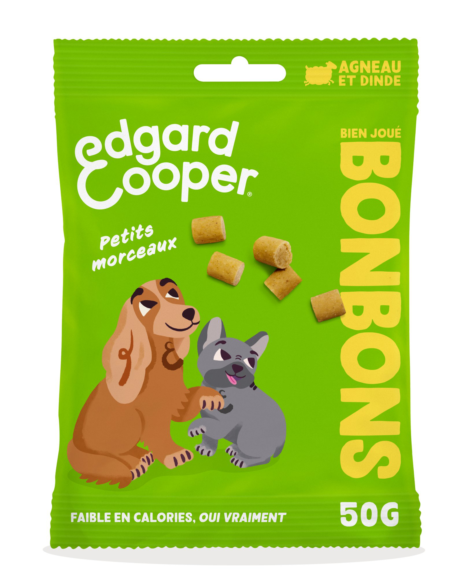 Edgard & Cooper - Bonbons Adulte Agneau & Poulet - 50g Image num&eacute;ro 1