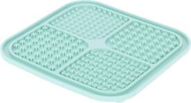 Kerbl - Tapis à lécher turquoise pour chiens - 20x20cm