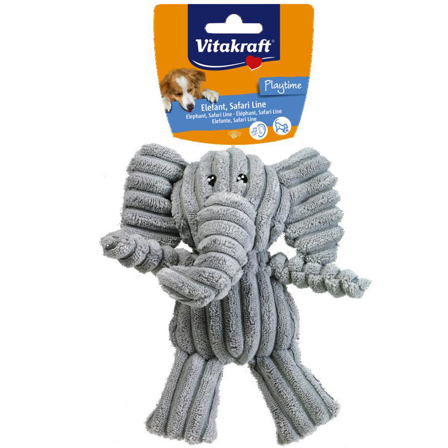 Vitakraft - Jouet - FY elephant peluche chien Image num&eacute;ro 1