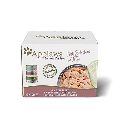 Applaws - Multipack aux Poissons en Gelée pour Chat - 840g