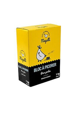 Magalli - Bloc à Picorer pour Basse-cour - 1Kg