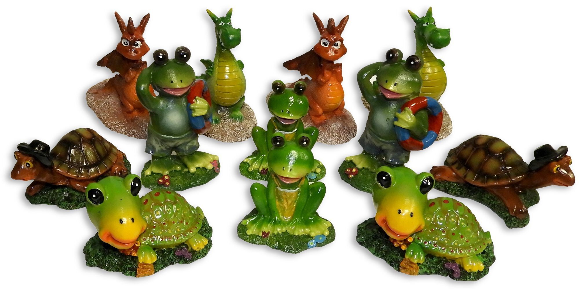 Tyrol - D&eacute;coration Figurine Animaux pour Aquarium - 8cm Image num&eacute;ro 1