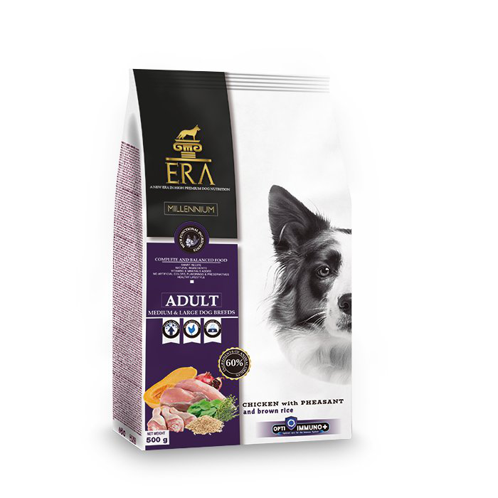 Era - Croquettes Millennium Poulet et Faisan pour Chiens Moyennes et Grandes Races - 500g Image num&eacute;ro 1