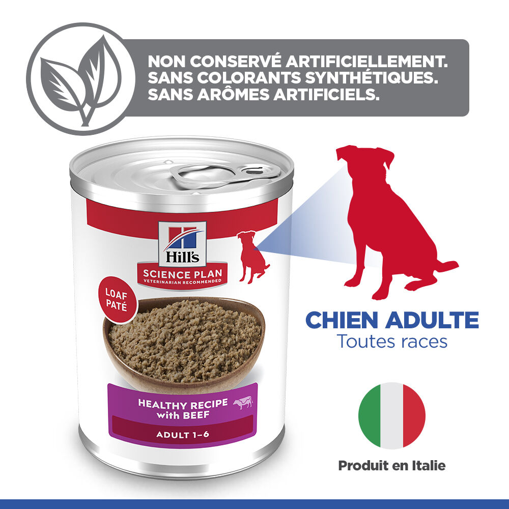 Hill's Science Plan - Adult Boite Pour Chien Au B&oelig;uf  - 370g Image num&eacute;ro 11