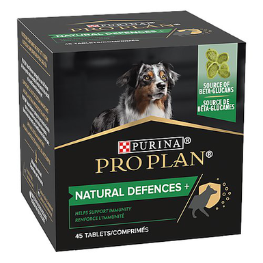 Pro Plan - Aliment Complémentaire en Comprimés Natural Defences+ pour Chiens - 67g