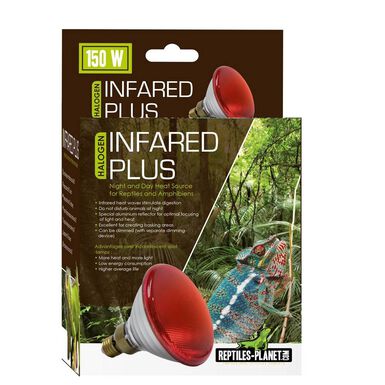 Reptiles Planet - Ampoule Chauffante Infrarouge Infrared Plus Halogen - 150W